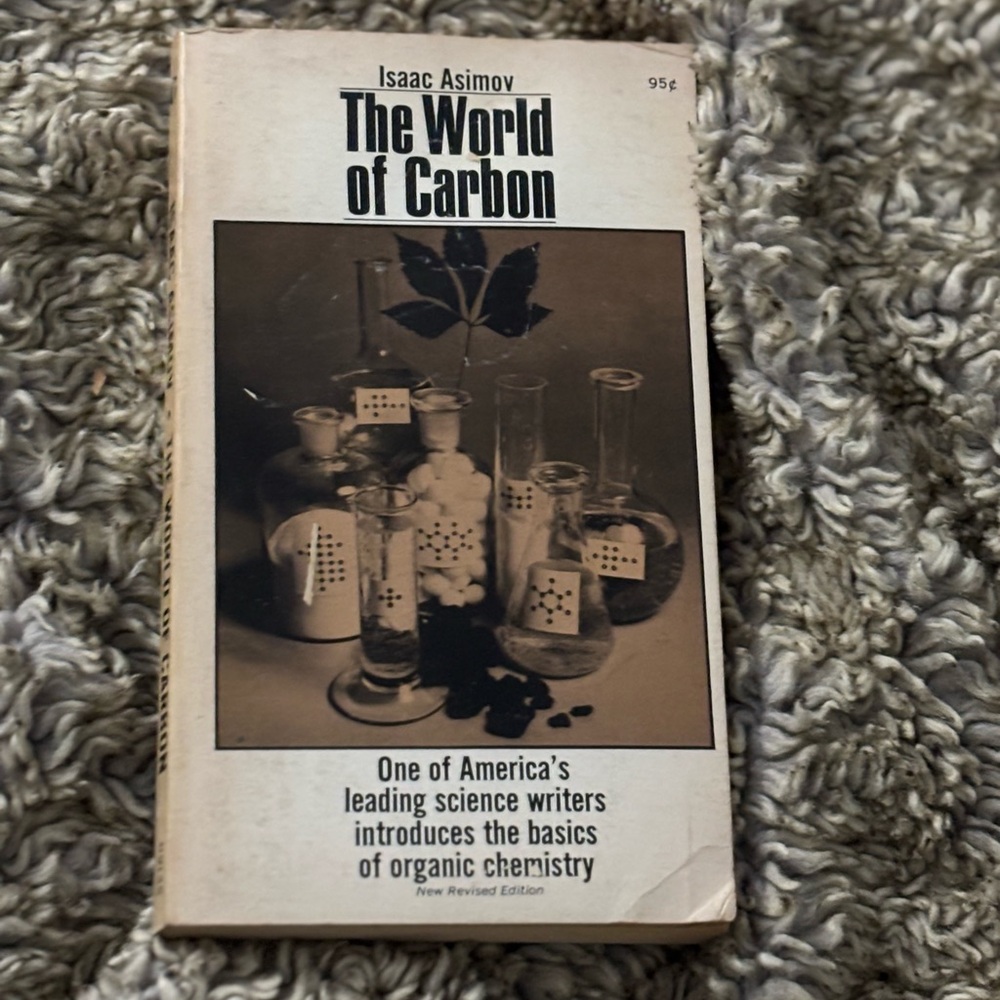 The World of Carbon by Isaac Asimov rare vintage edition